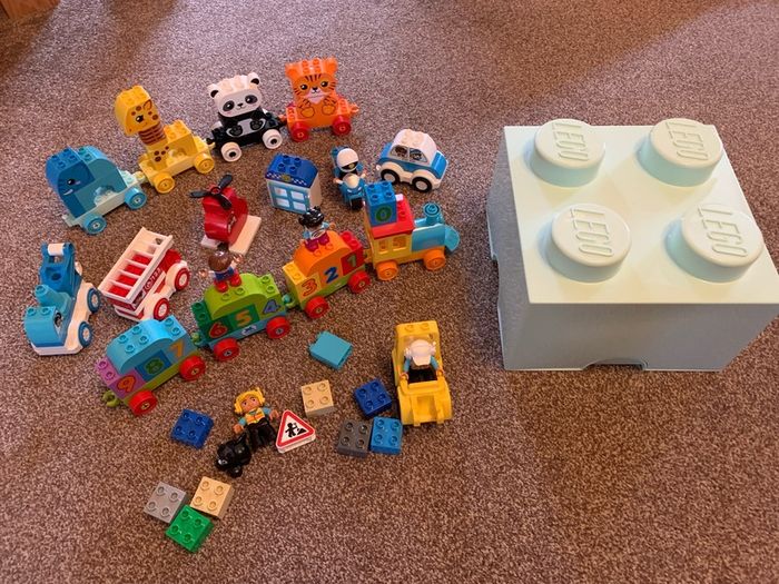 LEGO Duplo Train and cars