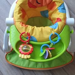 Fisher Price seat with tray and toys