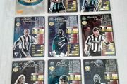 Newcastle UTD vintage match attack football cards