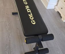 Ez Curl Barbell + Weights + Bench