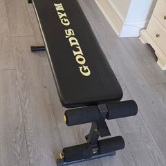 Ez Curl Barbell + Weights + Bench