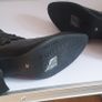 Fugitive By Francesco Rossi Black Cowgirl Leather Boots UK5 EU38 Mid Calf CAN POST Image 8