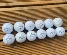 golf balls: Callaway Warbird
