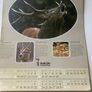 Vintage corporate promotional calendar from the 1980s of wildlife Image 2
