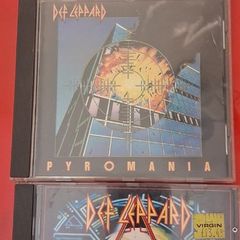Def Leppard x 3  - High n Dry, Pyromania and Hysteria CDs