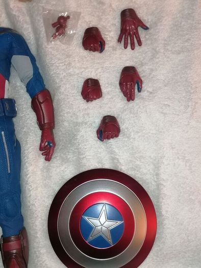 Hot Toys Marvel Captain America Avengers Endgame 2012 Steve Rogers MMS-563 Action Figure