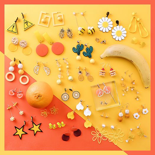 Creative Sweet Orange Earrings