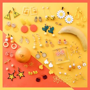Creative Sweet Orange Earrings