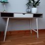 Desk and matching 3-drawer storage unit Image 2
