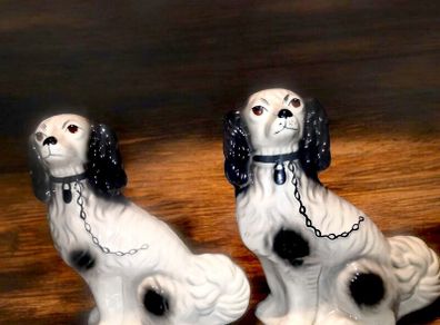 Pair of antique Staffordshire dogs price for both