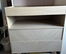 Next Light Oak Changing Table