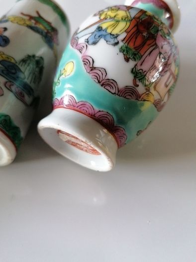 Set Of Four Antique Miniature Bottles