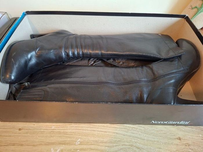 Black Leather Boots