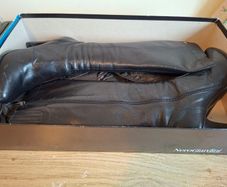 Black Leather Boots