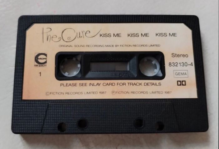 THE CURE  |  Kiss Me, Kiss Me, Kiss Me    (On Chromium Dioxide Tape)