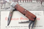 Antique 1910s Wenger Tahara Original Swiss Army Knife from mid 1910 over 100years old Collectable Militaria