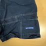 Vintage Quiksilver Surfwear Cargo Jean Shorts Mens Large Blue - Y2K Image 3