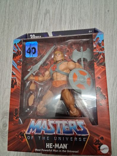 MOTU Masters Of The Universe Masterverse 40th He Man