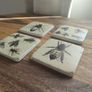 Tile Bee Coasters Image 2