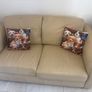 2 seater & 3 seater sofa bed  leather couch Image 2