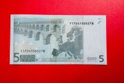 European Union  IRELAND   ( T ) 5 Euro. 2002. ( JCT )PLATE Code  K003  SCARCE ( Uncirculated )