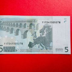 European Union  IRELAND   ( T ) 5 Euro. 2002. ( JCT )PLATE Code  K003  SCARCE ( Uncirculated )