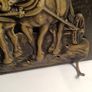 Vintage Solid Brass Horse Plough Coat Rack Image 6