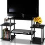 NEW SALE | No Tools Entertainment Center, TV Unit, TV Stands, Black/Grey,105.4 (W) x 58 (H) x 29.5 (D) Image 3