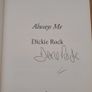 Dickie Rock - Always Me - Autographed Book Image 2