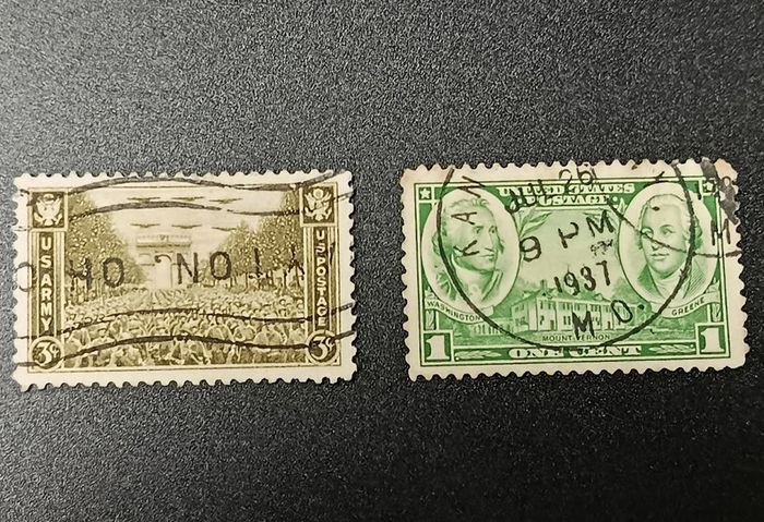 1930s 1960s USA Airmail & Statehood History