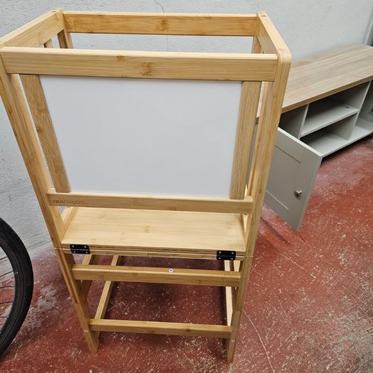 Cosyland bamboo learning tower and table bench