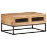 Coffee Table 90x60x40 cm Solid Acacia Wood Image 9