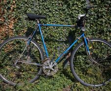 Steel frame bike