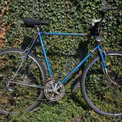 Steel frame bike