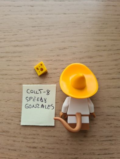 lego collt-8 speedy gonzales, looney tunes collectible series