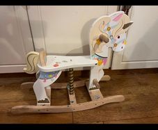 Unicorn rocking horse