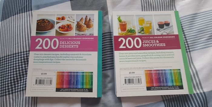Smoothie and Dessert Books