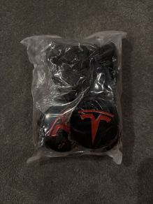 Tesla aero wheel caps