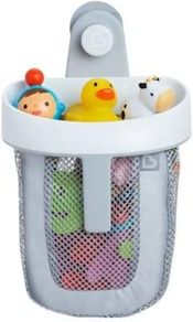 Super Scoop Bath Toy Organiser, Grey ,Medium (Pack of 1)