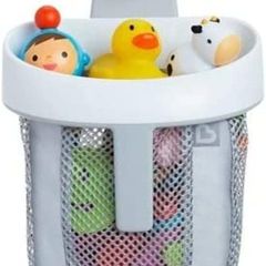 Super Scoop Bath Toy Organiser, Grey ,Medium (Pack of 1)