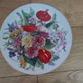plates porcelane wall decoration germany production floral flowers grande finale ursula band Image 4
