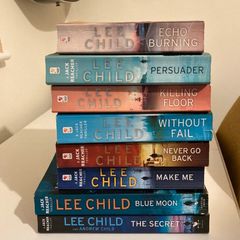 Lee Child collection of 8 books