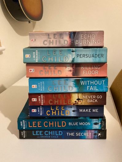 Lee Child collection of 8 books