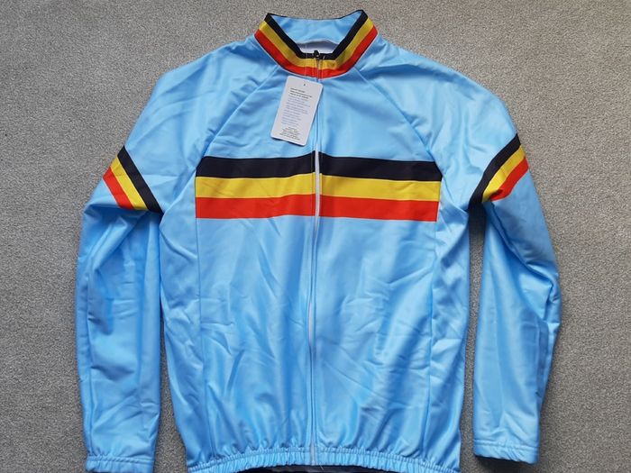 Belgium Mens Cycling Jersey/Jacket | Medium