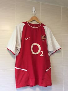 Arsenal Jersey. The Invincibles Home Jersey 2002-2004. Official Nike Mens Jersey From The Time.Not A Modern Remake.