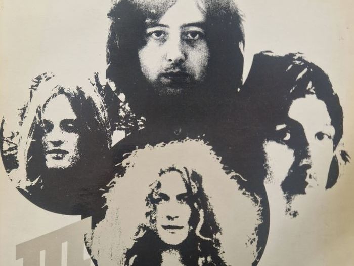 LP Led Zeppelin - III + Presence + Coda - Iconic records - LP albums.