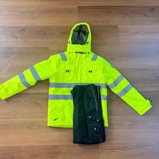 Hi Vis Jacket and Work Trousers