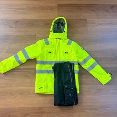 Hi Vis Jacket and Work Trousers