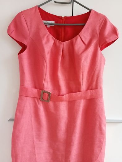 Occasion Dress With Matching Blazer Size Uk 12