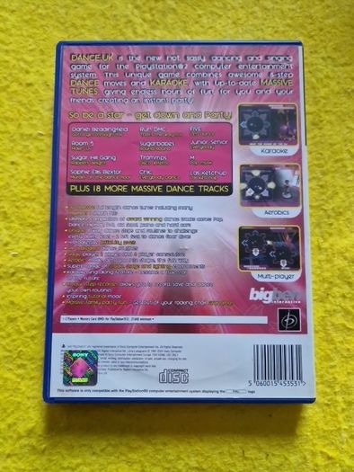 Dance UK  PlayStation2 ps2 games Original